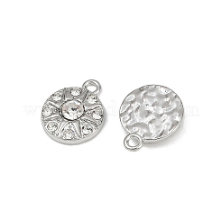 Alloy Rhinestone Pendants&nbsp;PALLOY-P311-03P