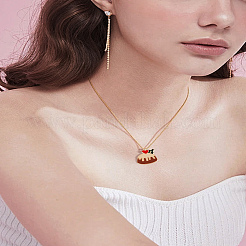 20Pcs 2 Colors Alloy Enamel Pendants&nbsp;ENAM-LP0001-68