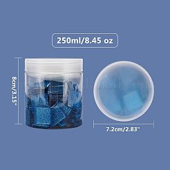 Glitter Glass Cabochons&nbsp;GLAA-FH0001-03A
