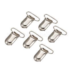 Metal Baby Pacifier Clips&nbsp;AJEW-TA0016-06P
