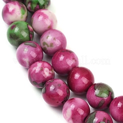 Synthetic Fossil Beads Strands&nbsp;G-L028-8mm-01