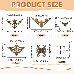 10Pcs Alloy Hinge&nbsp;FIND-PH0061-66