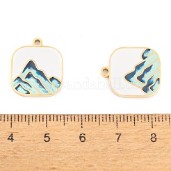 Ion Plating(IP) 304 Stainless Steel Pendants&nbsp;STAS-O007-04G
