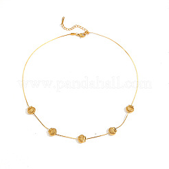 304 Stainless Steel Link Serpentine Chain Necklaces for Women&nbsp;WGD381E-04