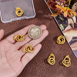 6Pcs Brass Beads&nbsp;KK-PH0014-65A