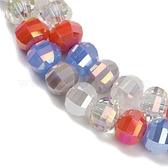 Electroplate Glass Beads Strands&nbsp;EGLA-G039-09A-01