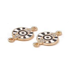 Alloy Crystal Rhinestone Connector Charms&nbsp;FIND-C019-52KCG