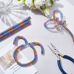 2 Bags Aluminum Wire Gimp Wire&nbsp;ALUM-PH0001-12B-02