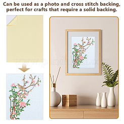 Self-adhesive Paper Book Boards&nbsp;DIY-WH0671-044C
