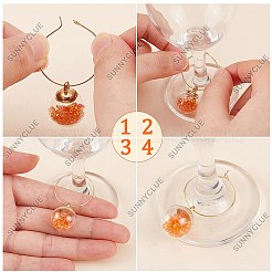 DIY Wine Glass Charms Making Kit&nbsp;DIY-SC0019-94