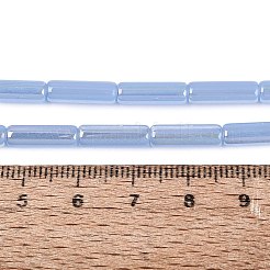 Electroplate Imitation Jade Glass Beads Strands&nbsp;LS-EGLA-Q132-02A-A02
