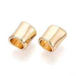 Rack Plating Alloy Large Hole Beads&nbsp;PALLOY-T091-45G