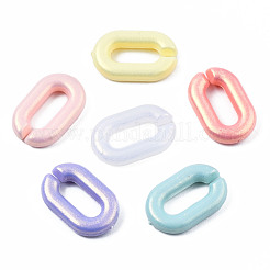 Spray Painted Acrylic Linking Rings&nbsp;MACR-S280-05