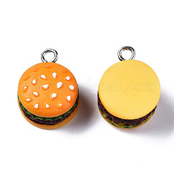 Opaque Resin Pendants&nbsp;X-RESI-S356-061A
