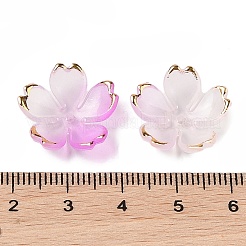 Acrylic Bead Caps&nbsp;OACR-H119-01E