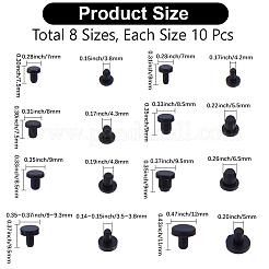 80Pcs 8 Styles Silicone Bottle Seal Plug&nbsp;FIND-GF0008-90