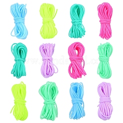 20M 4 Colors Hollow Pipe PVC Tubular Synthetic Rubber Cord&nbsp;RCOR-YW0001-06A