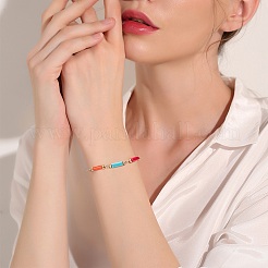 8 Strands 8 Colors Synthetic Turquoise Beads Strands&nbsp;G-OC0002-11
