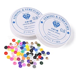 DIY Heishi Surfer Bracelet Making Kit&nbsp;DIY-FS0002-94