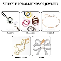 500Pcs 4 Styles Folding Blank Paper Jewelry Price Tags&nbsp;CDIS-FS0001-33