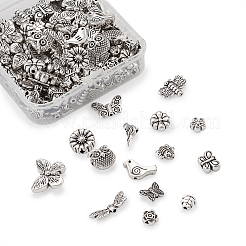 Tibetan Style Alloy Beads&nbsp;TIBEB-TA0001-16AS
