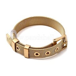 304 Stainless Steel Watch Band Bracelets&nbsp;BJEW-L714-01G