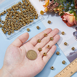 120Pcs Tibetan Style Alloy Beads&nbsp;FIND-DC0006-82AG