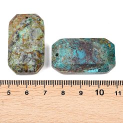 Natural Chrysocolla Pendants&nbsp;G-H325-03J