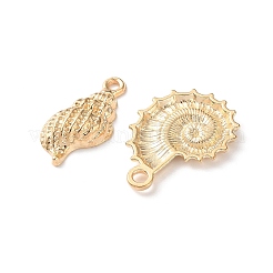 Sea Animals Alloy Pendants&nbsp;FIND-Z102-01G-02