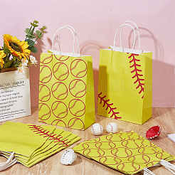 48Pcs 2 Styles Paper Storage Tote Bags&nbsp;ABAG-DR0001-06