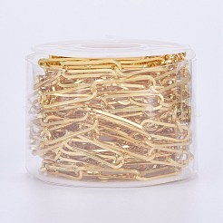 Soldered Brass Paperclip Chains&nbsp;CHC-G005-12G