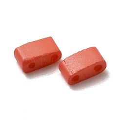 2-Hole Baking Paint Glass Seed Beads&nbsp;SEED-S023-17B-41