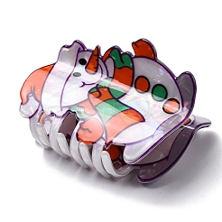 Christmas PVC Claw Hair Clips for Women Girls&nbsp;LS-PHAR-Z007-01C