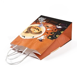 Halloween Theme Kraft Paper Gift Bags&nbsp;CARB-A006-01E
