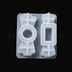 DIY Candy Pendant Shaker Silicone Molds&nbsp;X-DIY-A038-03
