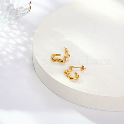304 Stainless Steel Stud Earrings&nbsp;NX6000-02