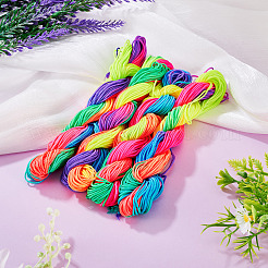 4 Bundles Segment Dyed Polyester Thread&nbsp;OCOR-TADJ0001-02