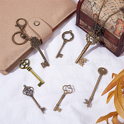 18pcs 9 style Tibetan Style Alloy Big Pendants&nbsp;FIND-SC0001-80