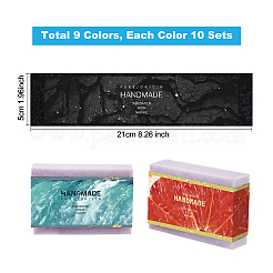 Natural Fragrance Material Theme Pattern Soap Paper Tag&nbsp;DIY-WH0399-69Q