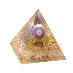 Orgonite Pyramid&nbsp;DJEW-K017-03