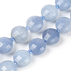 Natural White Jade Beads Strands&nbsp;G-B094-A13-01