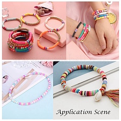 Handmade Polymer Clay Beads&nbsp;X1-CLAY-XCP0001-07B