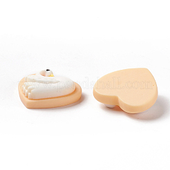 Opaque Resin Cabochons&nbsp;RESI-G036-G07