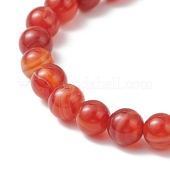 Natural Carnelian Stretch Bracelets Sets&nbsp;BJEW-JB12182