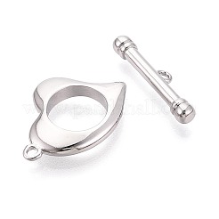 6Pcs Brass Toggle Clasps&nbsp;KK-T073-44P