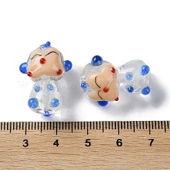 Luminous Handmade Lampwork Beads Strands&nbsp;LAMP-Z007-03F