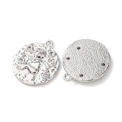 Brass Micro Pave Cubic Zirconia Pendants&nbsp;KK-A295-09P