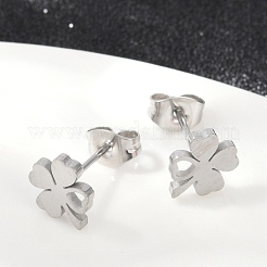 304 Stainless Steel Stud Earrings&nbsp;EJEW-Z089-07P