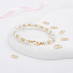 100Pcs 304 Stainless Steel S-Hook Clasps&nbsp;STAS-BC0003-52
