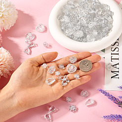 100G Transparent Acrylic Beads&nbsp;MACR-TA0002-02K